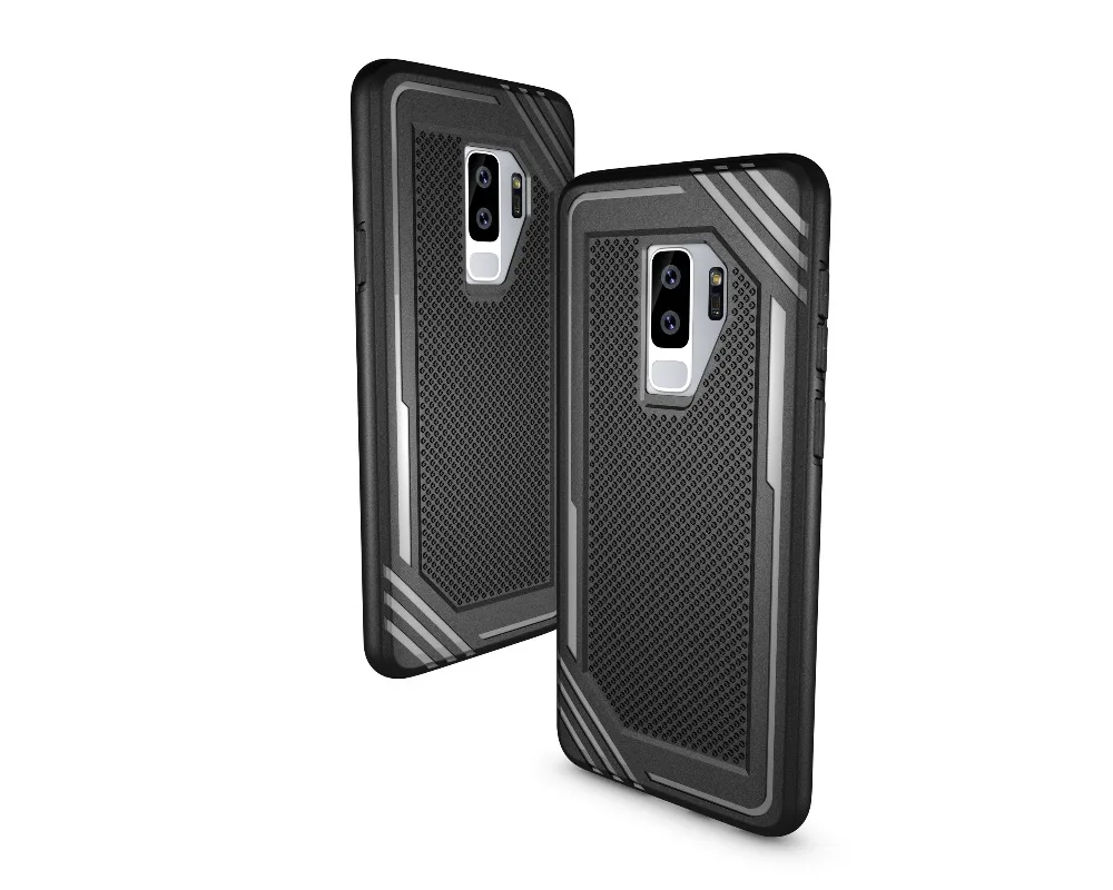 Ультра тонкий рассеивания тепла Телефон чехол для samsung Galaxy S9 плюс Противоударный