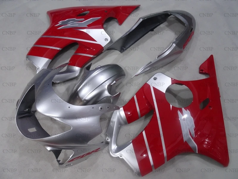 

CBRF4 1999 - 2000 Fairings CBR F4 99 Full Body Kits CBR 600 2000 Silver Red Fairing