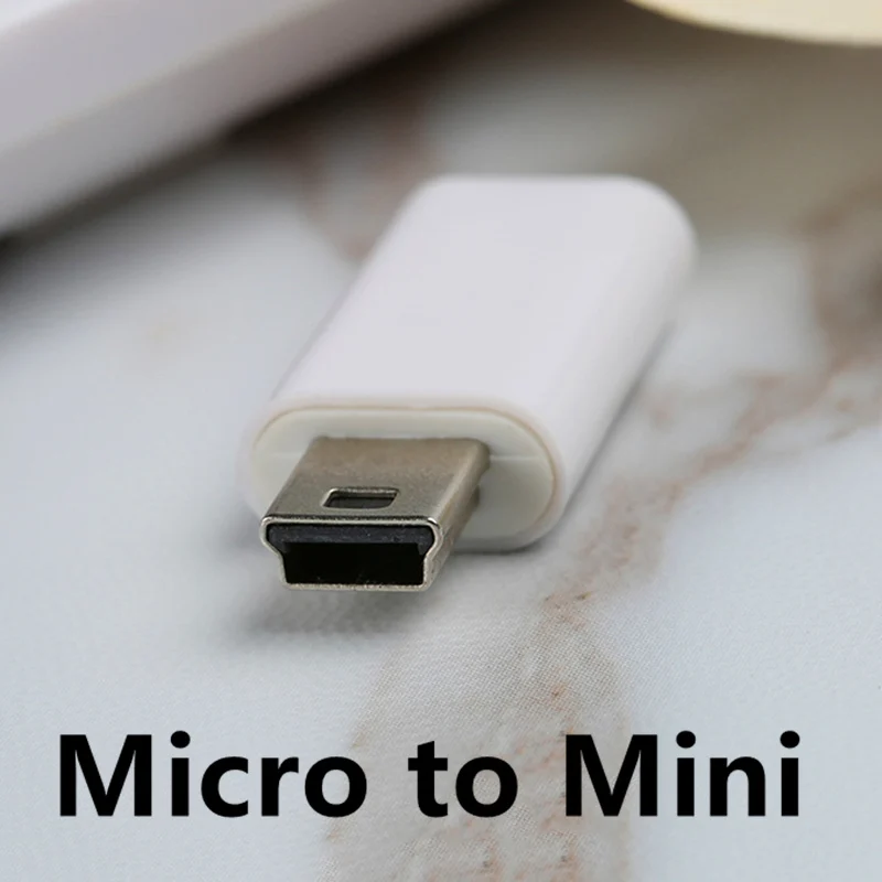 Micor-USB-female-to-Mini-USB-male-Charger-cable-Converters-adapter-for-MP3-MP4-Car (3)