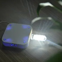 Mini USB сенсорный выключатель LED лампа для чтения книги Кемпинг Пеший туризм компьютер Тетрадь мобильный Мощность Зарядное устройство чтения