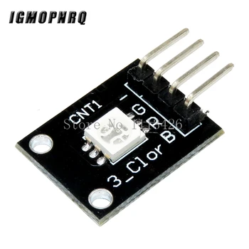 

1PCS KY-009 5050 Pwm RGB SMD LED Module 3 Color Light For MCU Raspberry CF Diy Electronic Module Diy Kit Pcb Board