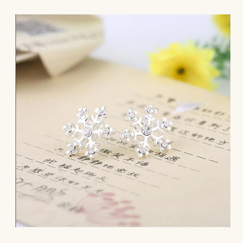 Ear Clip Earrings Clip Earrings Grace Jun(TM) Snowflake Shape Clip on Earrings without Piercing for Girls Kids
