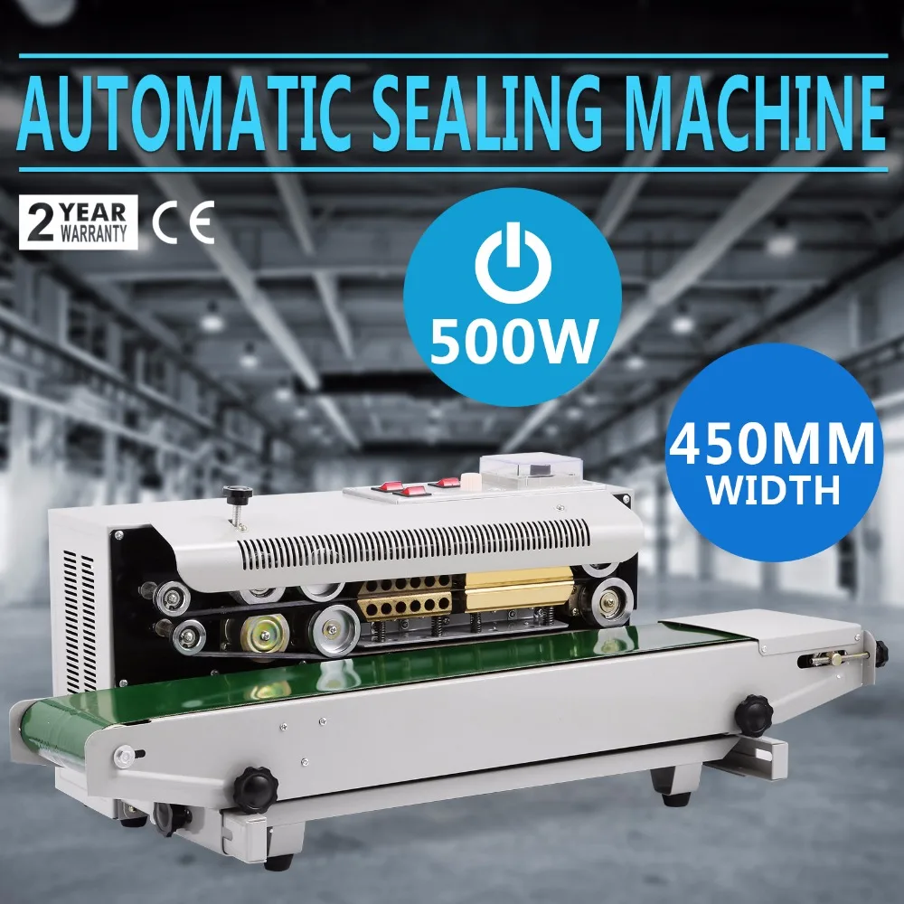 

Automatic Horizontal Continuous Plastic Bag Band Sealing Sealer Machine FR900