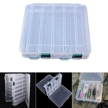 10 отсек двухслойные рыболовные приманки коробка пластиковые снасти Крючки приманки чехол для хранения BHD2