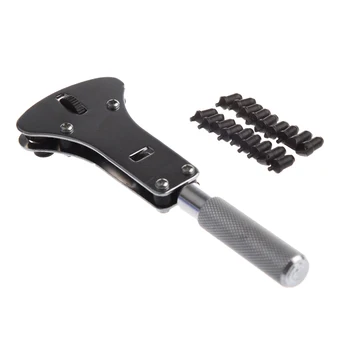 

Brand new professional watch tool set with wooden box and essays
