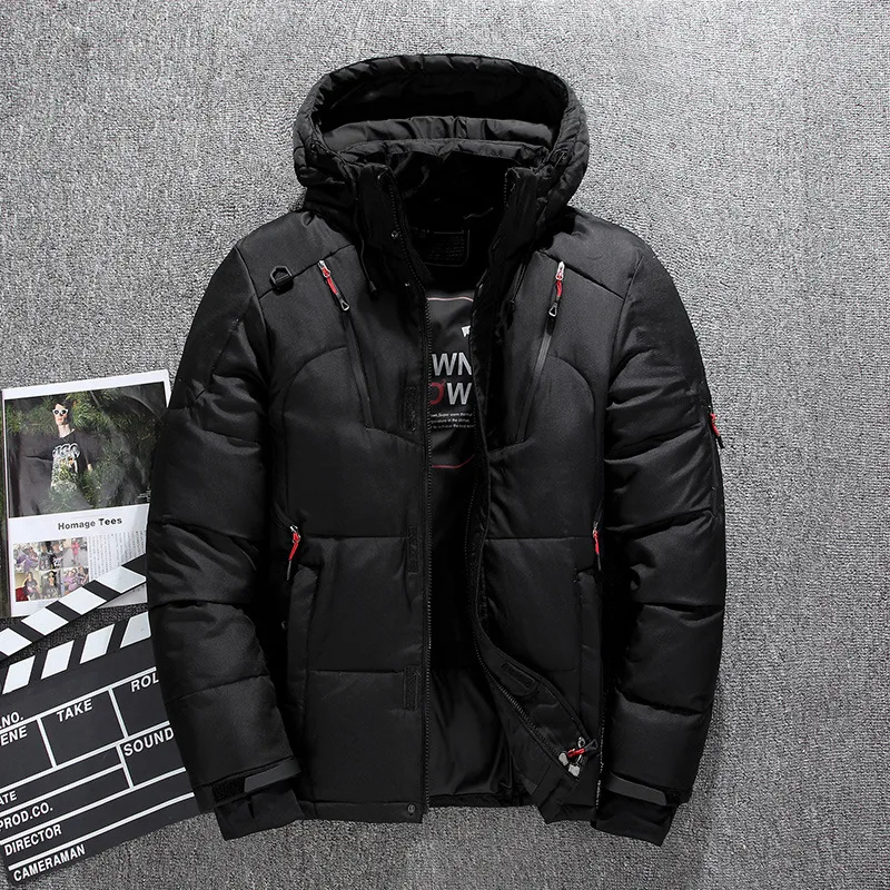 2018 Men's High collar Jacketin Parkas from Men's Clothing on