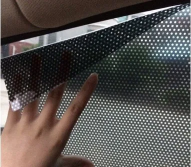 

2pcs Car Window UV Protection Film 5*5*38cm high quality Automotive Window sunshade Visor Protection anti-static film stickers