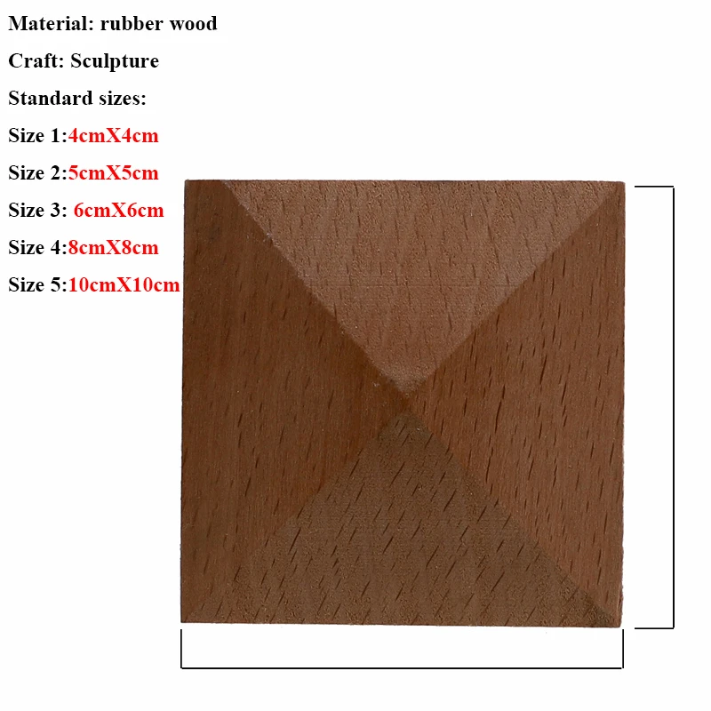 Square Wood Applique Carved Decal Corner Onlay Furniture Door Cabinet Decoration ornament crafts wooden figurine crafts resin crafts glass fruit pendants For Vintage Home Decor Maison