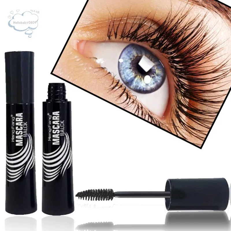 2018newProfessional-Volume-Curled-Lashes-Black-Mascare-Waterproof-Curling-Tick-Eyelash-Lengtheing-Eye-Makeup-Mascara-by-hengfang