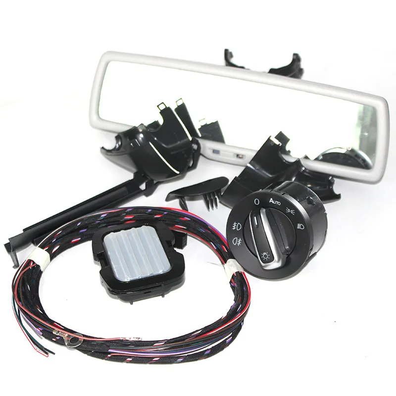 Styo Auto Headlight Switch+rain Light Wiper Sensor+anti Dimming Rear