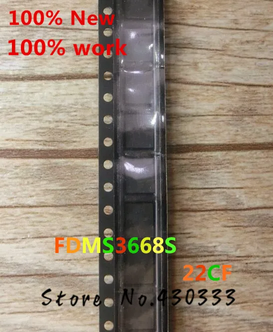 2 шт. FDMS3668S FDMS3668 22CF MOSFET QFN-8 | Обустройство дома