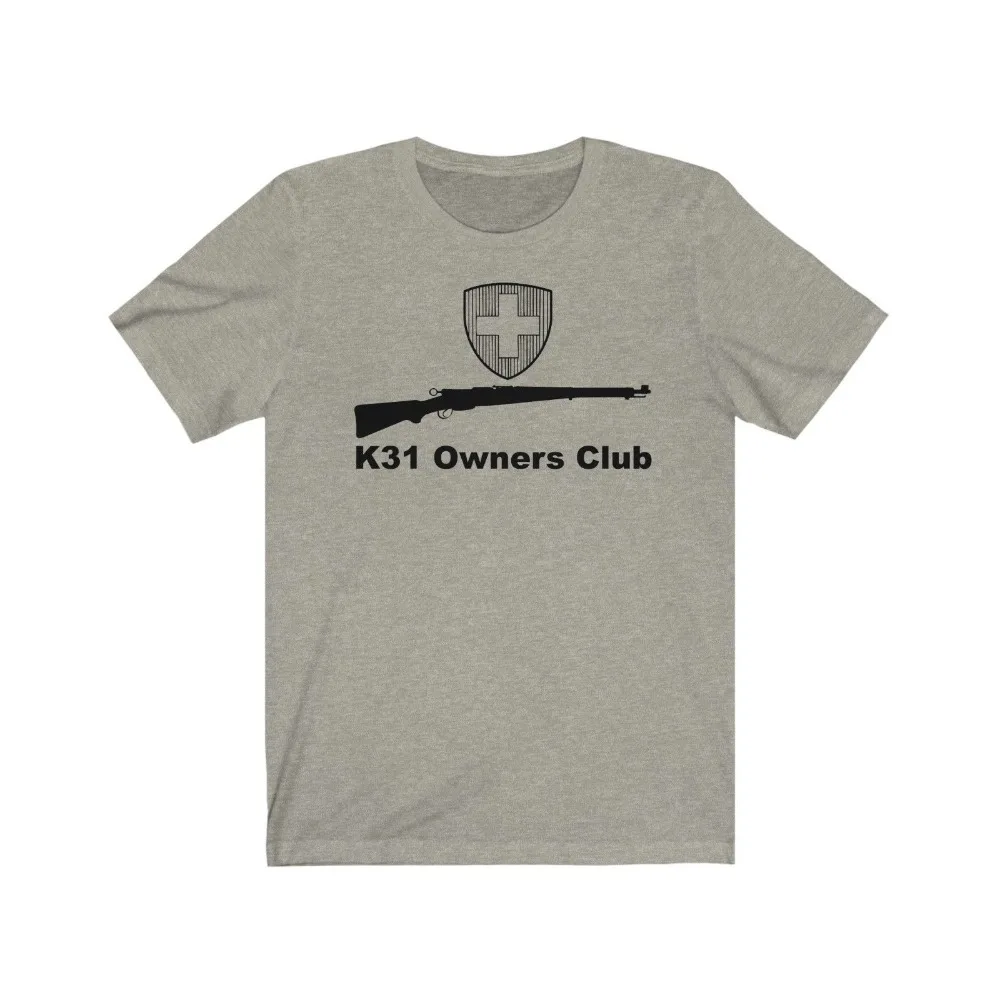 K31 клуб владельцев рубашка, S-2Xl, швейцарский K31! Новые модные крутые повседневные летние футболки