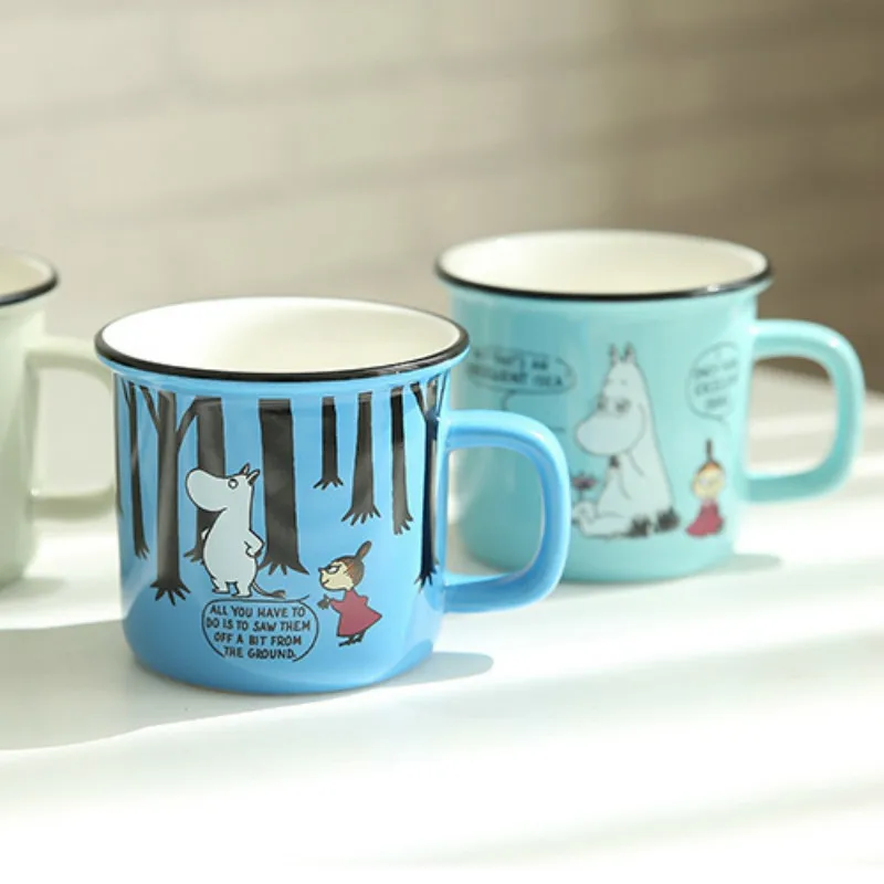 Beste Moomin Finland Muumintroll Little Mijn Mooie Muumi Familie Koffie Kopjes Melk Water Ontbijt Copo Thee Leuke Cartoon Liefde Theekopjes