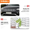 SHINEKA гоночные грили для Jeep Grand Cherokee 2014-2022 + вставная сетчатая решетка с вентиляционным отверстием, внешний Стайлинг для Grand Cherokee ► Фото 3/6