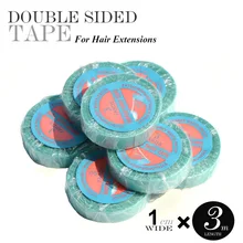 20 шт 0,8 см/1 см* 3 ярда двухсторонние клеи лента для наращивания волос клей/тупея лента/кружевная клейкая лента для париков/Кожа Уток Волос