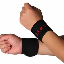 Пара поддерживающие протекторы для запястья туннельный Тренажерный Зал Обертывания Фитнес Хлопок Силы бинты для рук браслеты спортивные наручные браслеты