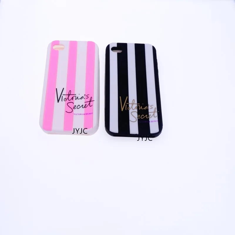 

Hot Sales Fashion Mulit Colorful Stripe Silicone Cover for iphone 5 5S 5G Phone Case Accessories
