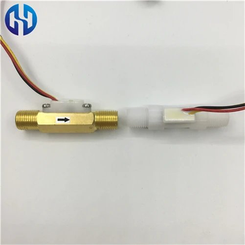 -BG1-4 water brass hall flow rate sensor meter  (8)