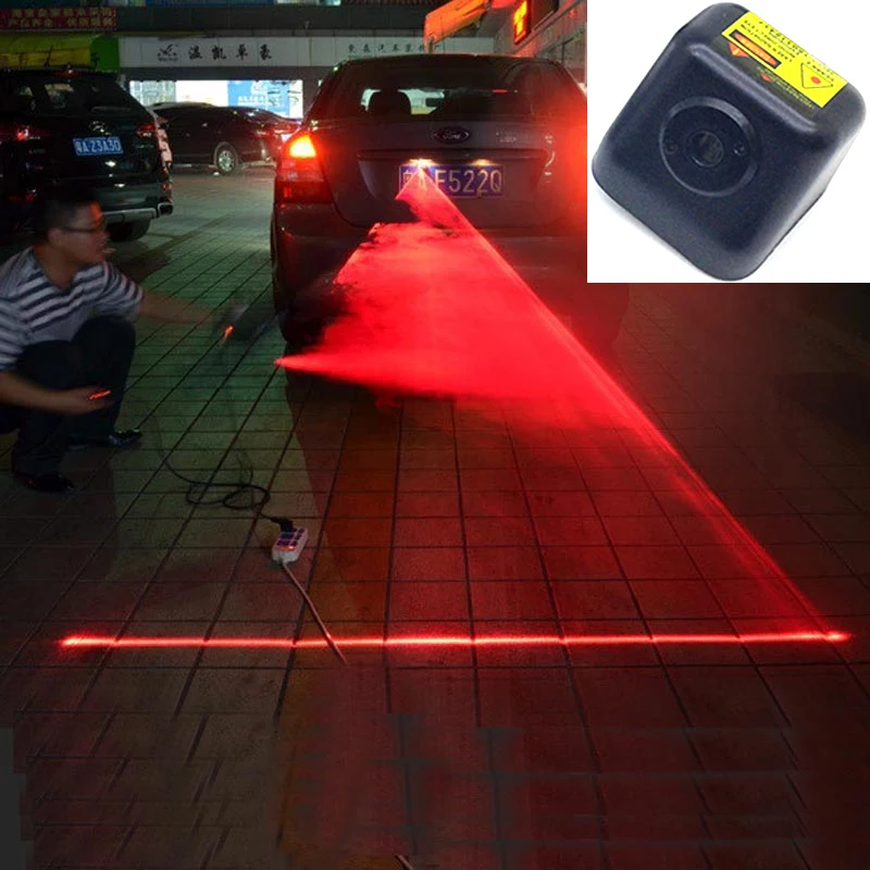 

Vensmile Newest Anti-Collision Rear-end Auto Car Red Laser Tail Safety Fog Warning Light 12v Waterproof Lamp For Car