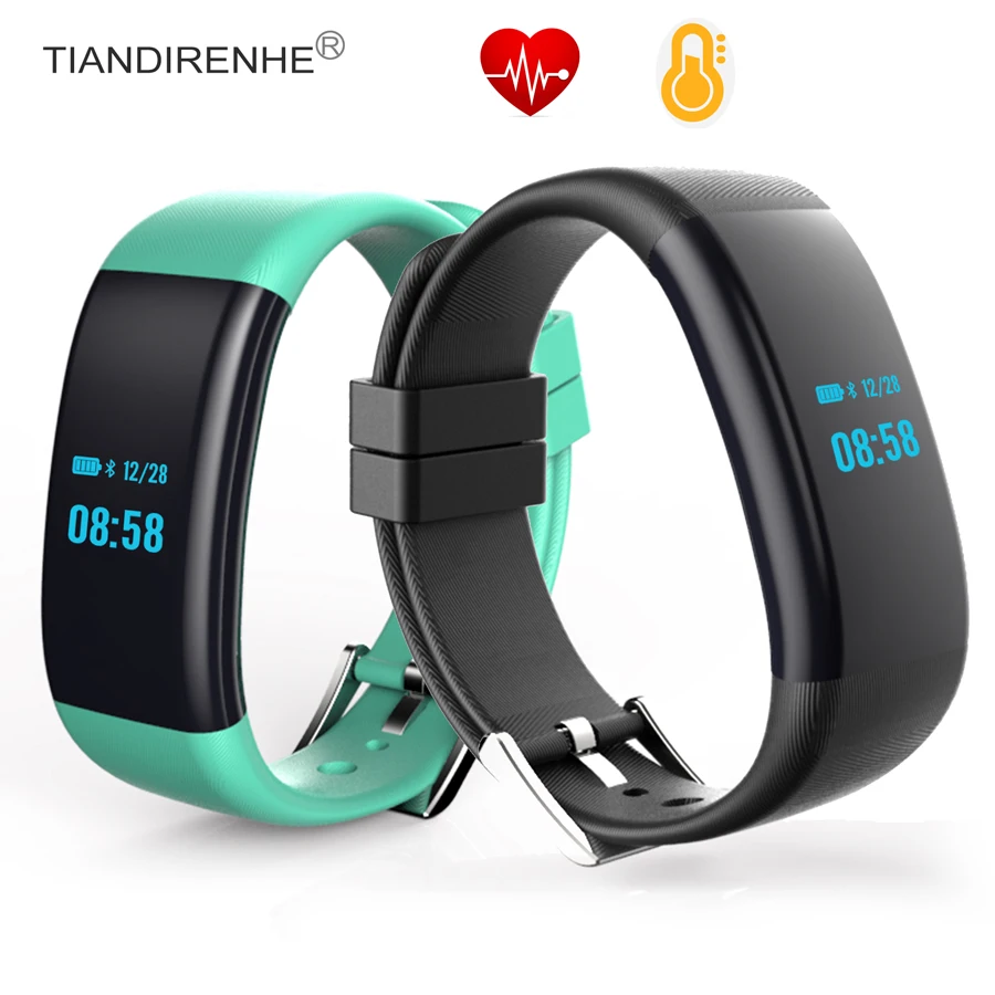 Smart Band Heart Rate Monitor DF30 Blood Pressure Oxygen Sleep Sport Bracelet Clock Watch Wearable Device