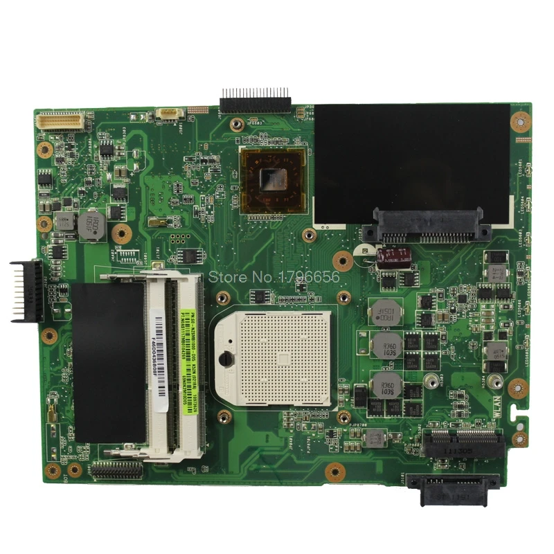 K52N Motherboard REV:2.1 For ASUS X52N K52N K52D laptop Motherboard K52N Mainboard K52N Motherboard test 100% ok