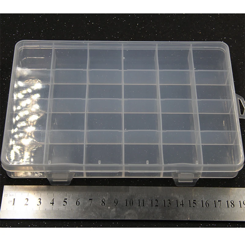 Yidensy Storage Box – Adjustable 10/24 Slot Organizer 5