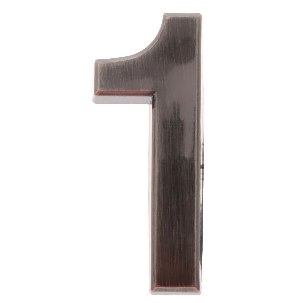 Self-adhesive House Address Digits Numbers Sign Stickers for Mailbox Apartment Hotel Door Address Number Sign