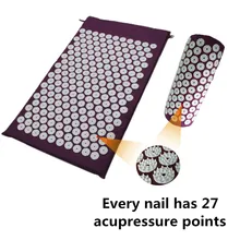 Массажер для точечного массажа коврик релаксации снятия стресса напряженности тела коврик для йоги ABS Спайк подушки снять стресс боль Шакти Мат