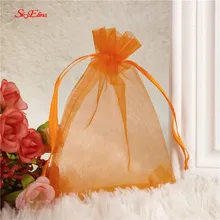 50 шт в наборе, 21 Цвет 8*11 см сумочки из органзы подарок складная сумка упаковка ювелирных изделий мешки можно сделать индивидуальный логотип свадебные принадлежности 6ZSH313-50