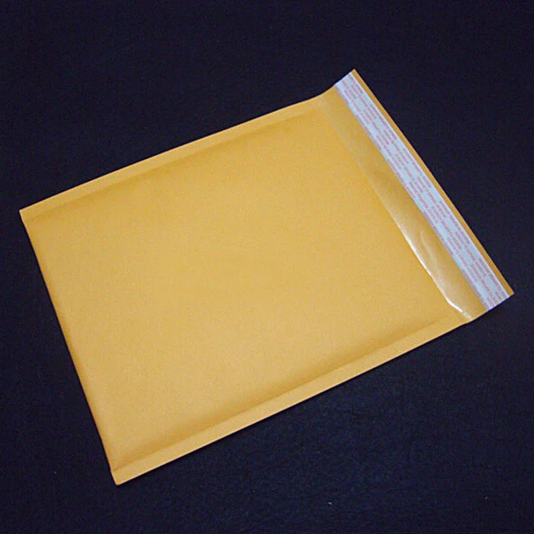 1 Pcs Yellow Bubble Mailers 200X250mm kraft paper envelopein Paper
