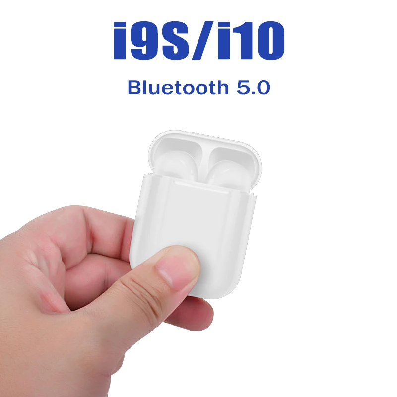 

i9s/i10 TWS Air Mini pod Wireless Bluetooth 5.0 Earphone Earbuds With Charging Box For Ifans Iphone7,8,X Samsung Android