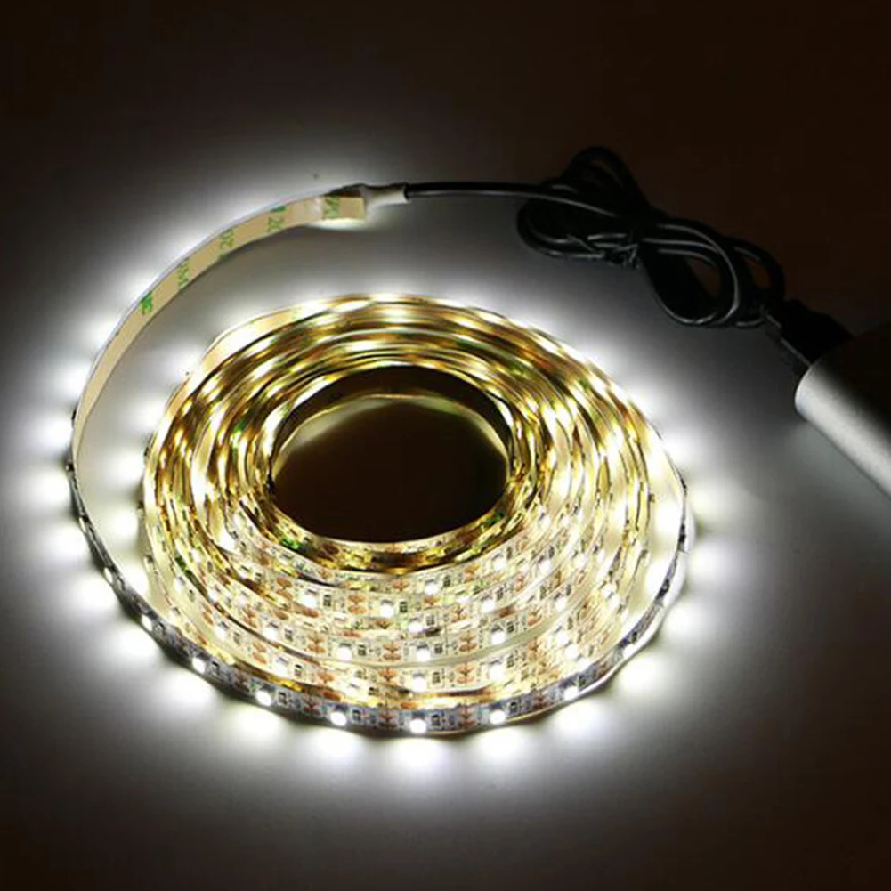 RGB гибкие DC 5 V ТВ фоне ленты SMD3528 USB Powered Светодиодная лампа Рабочий стол Декор |