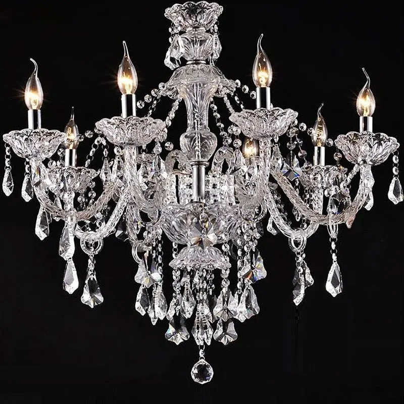 

Modern led crystal chandeliers crystal dining room chandeliers lustre de cristal teto lustres de sala lampada de led para casa