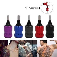 Маленького размера, круглой формы с диаметром 32 мм татуировки ручка переключения передач настраиваемый игольчатый регулятор Длина универсальная ручка инструменты для татуажа Прямая поставка