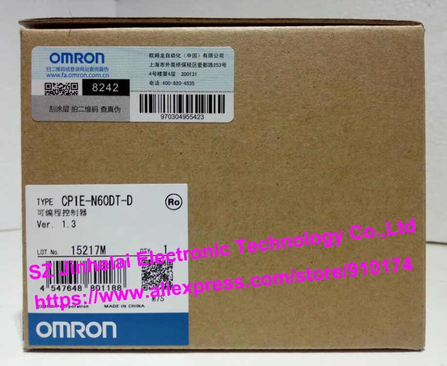 все цены на 100% New and original CP1E-N60DT-D OMRON PLC CONTROLLER онлайн