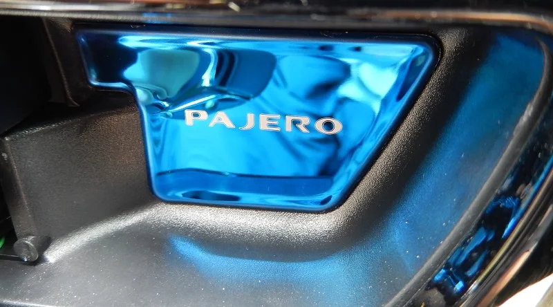 Внутренняя дверная ручка из нержавеющей стали для Mitsubishi Pajero IV V80 Montero Limited Super Exceed Shogun