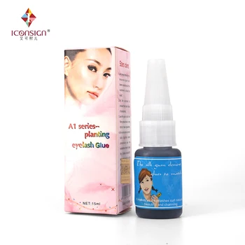 

Wholesale Price 5 bottles/lot eyelash glue black planting eyelash glue15 seconds No odor suit for sensitive people