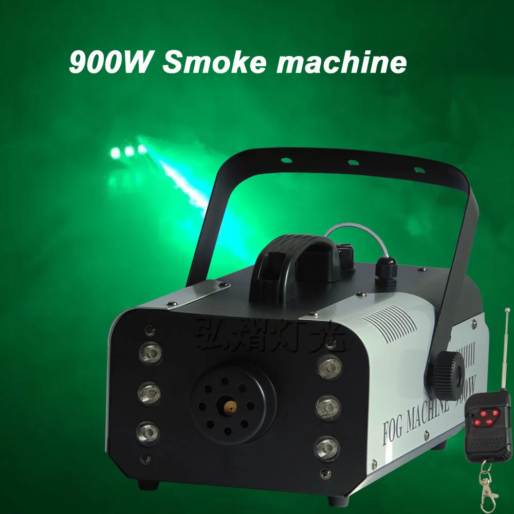 

Remote Control 900W smoke machine Professional stage dj equipment Smoke maker Mini 900w fog machine Perfect effects performance