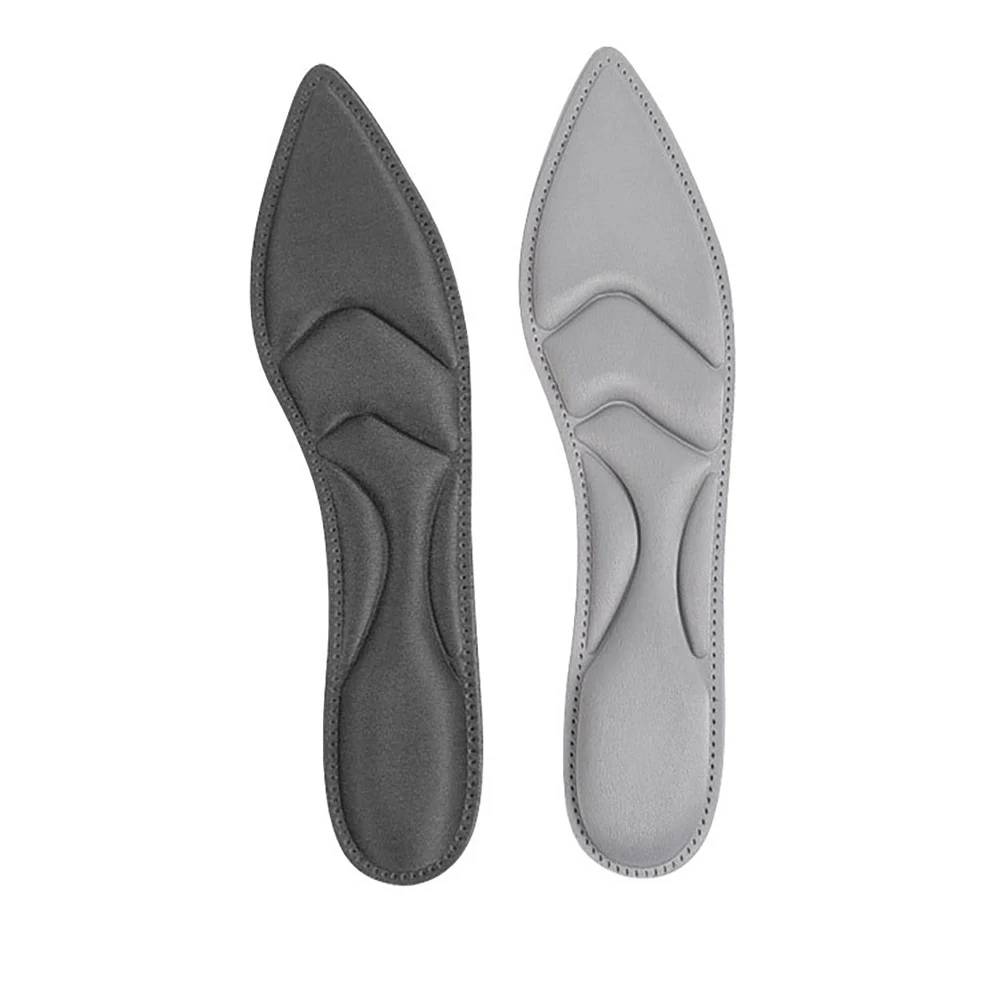 

1 Pair Massage Insoles Inserts Pad Flat Foot Soft Durable High Heels Comfort 4D Sponge Practical Arch Support Shoes Cushion