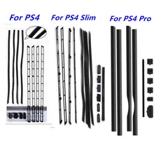 DIY Dust-Proof Kit Prevent Cover Case Mesh Jack Stopper Pack Dustproof For SONY PlayStation 4 Pro PS4 Pro PS4 Slim PS4 Console