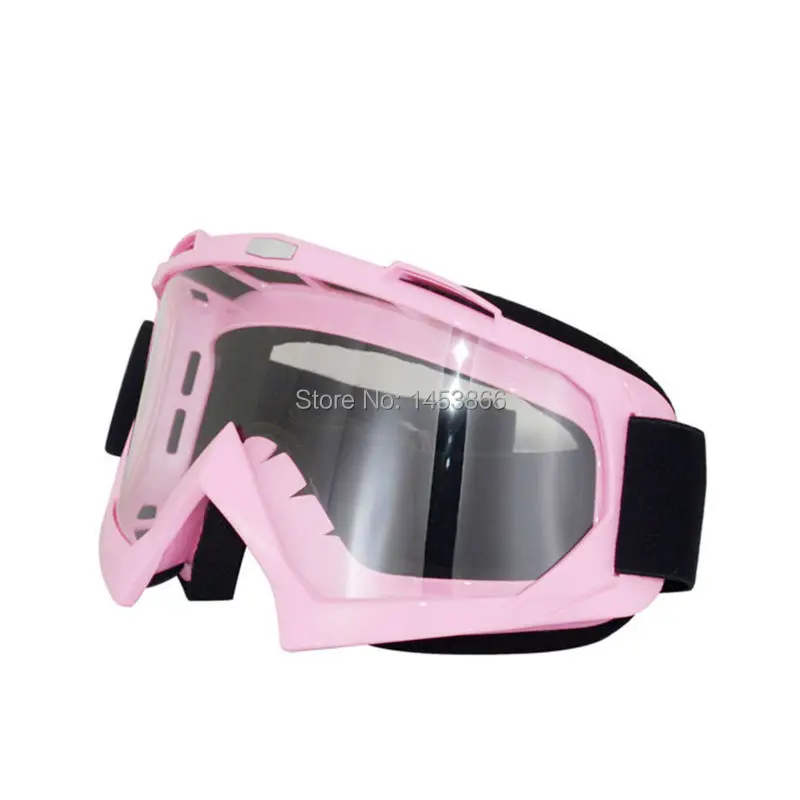 Лыжные очки, очки для мотокросса, мотоциклетные Мото очки, розовые