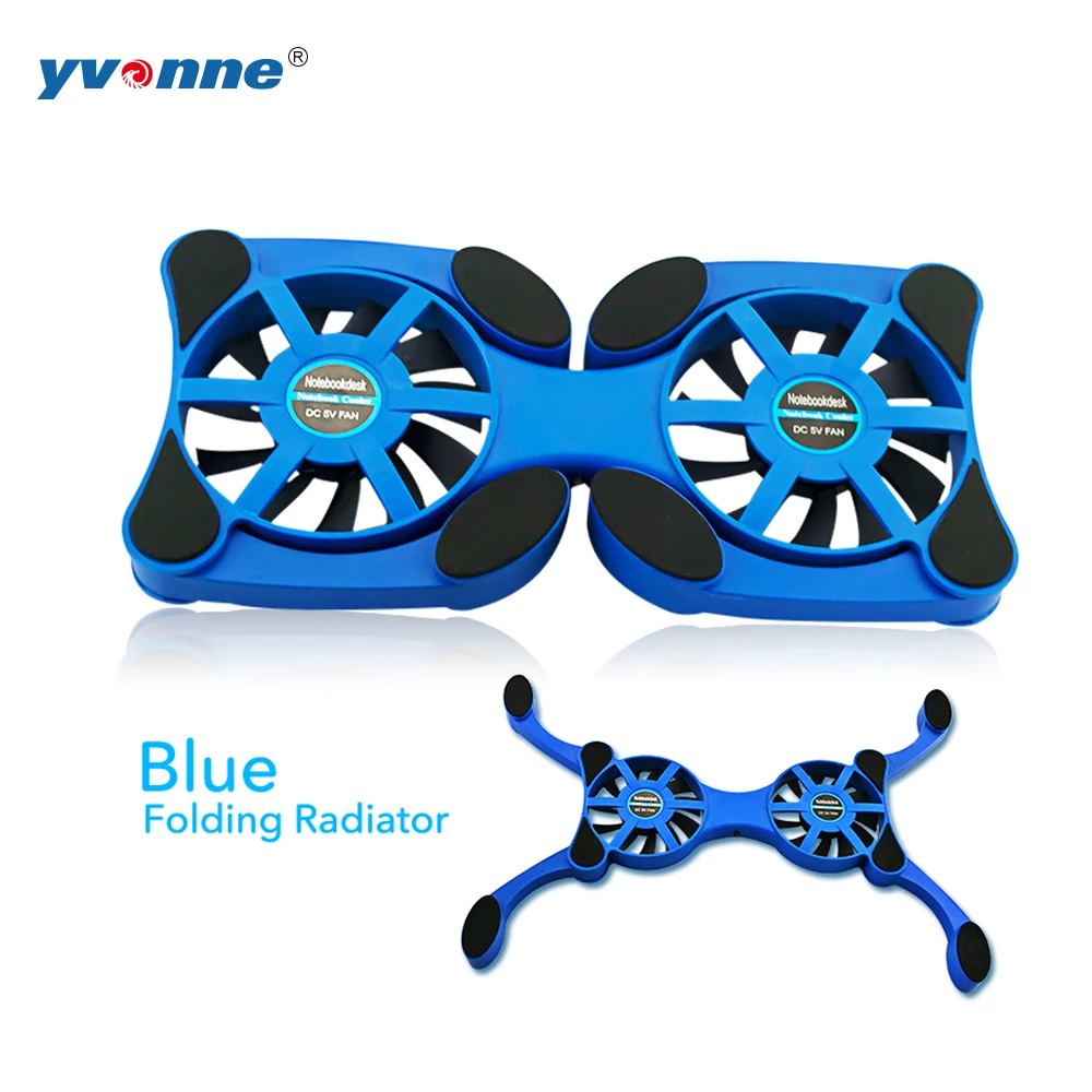 Foldable USB Laptop Cooling Pads Notebook Cooler Cooling Pad With