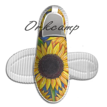 

Sunflowers Running Shoes Walking Shoes Summer Comfortable light weight Jogging Yoga shoes