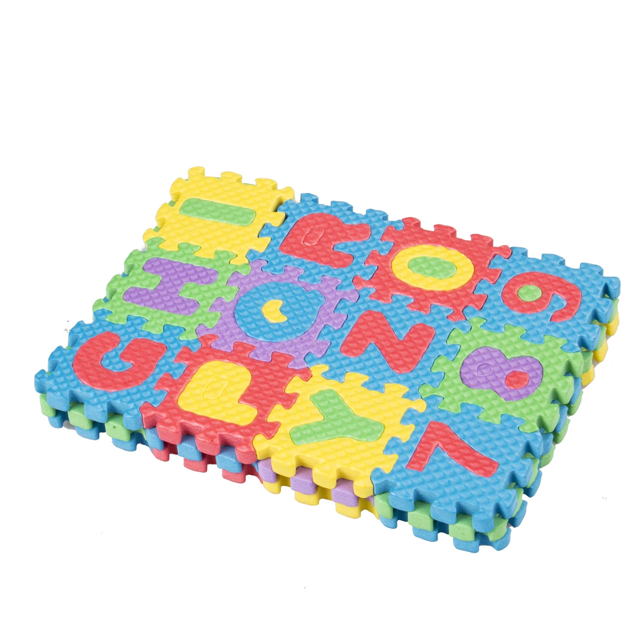 

Hot Sale 36pcs Soft Eva Foam Baby Play Floor Mat Alphabet Numbers Kids DIY Puzzle Jigsaw