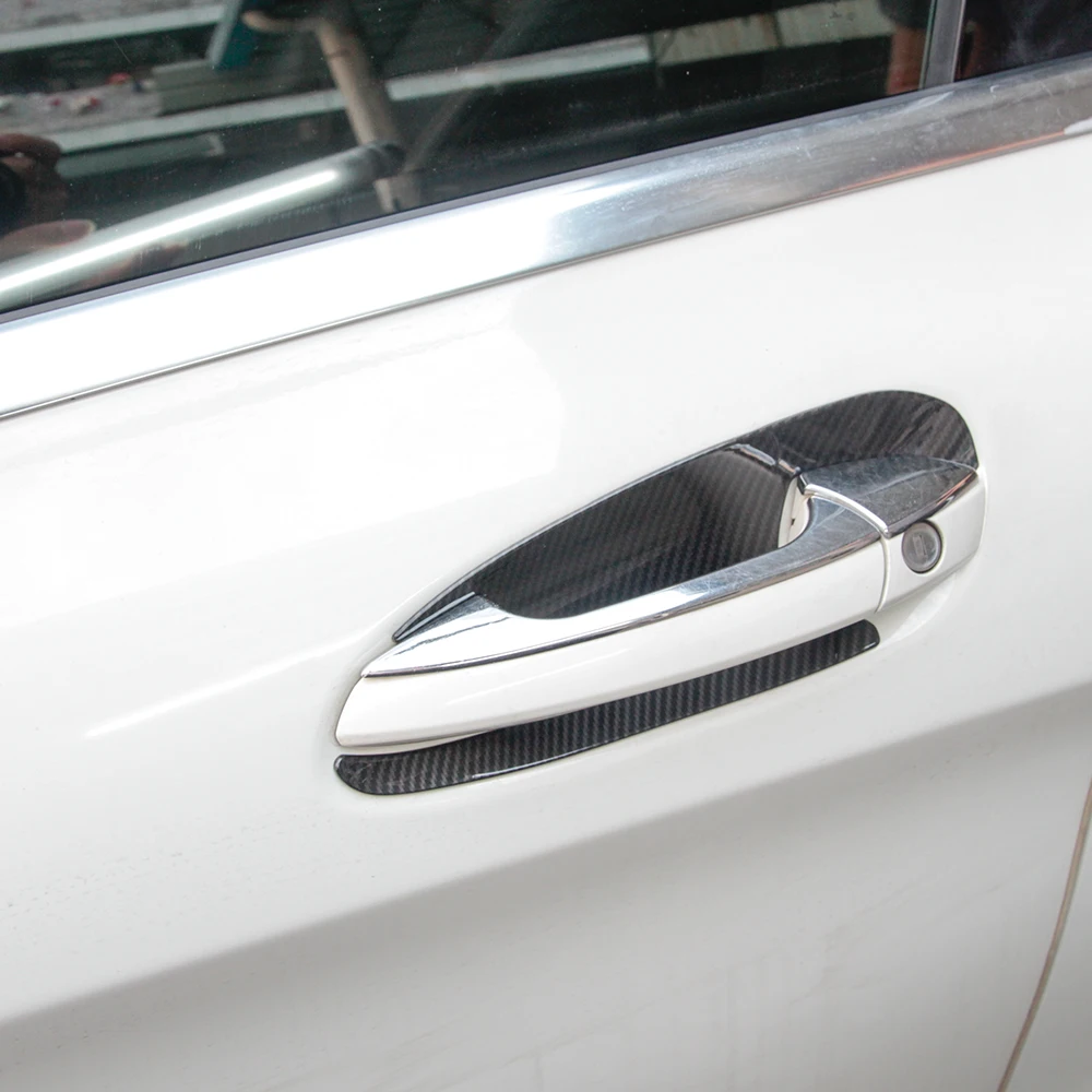 

ABS Car Styling Outer Door Bowl Cover for Mercedes Benz C Class GLK GL ML W204 X204 Car Exterior Accessories 2 Styles