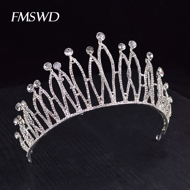 New Bridal Crystal Rhinestone Tiara Crowns Wedding Priness Queen Pageant Bridesmaid Headband