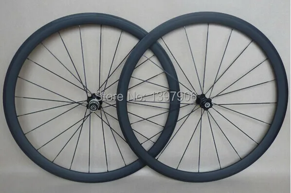 

100% hand-built oem carbon 700c 38mm tubular Wheelset Basalt braking surface Novatec hubs 271/372SB for road bike 25mm