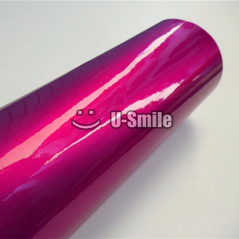 Rose-Red-Glossy-Metallic-Wrap-Roll (8)