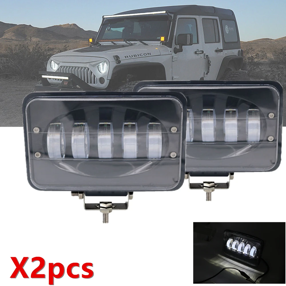 

Car Accessories 6 Inch 50W LED Work Light Bar for Tractor Boat Offroad 4WD Trucks SUV ATV Auto Motorcycle Headlights Fog Lamp