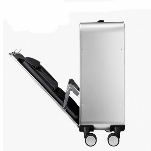 

Full Aluminum Luggage Suitcase 20"24''Carry On Luggage TSA Lock Hardside Rolling Luggage Spinner Travel Trolley Luggage Suitcase